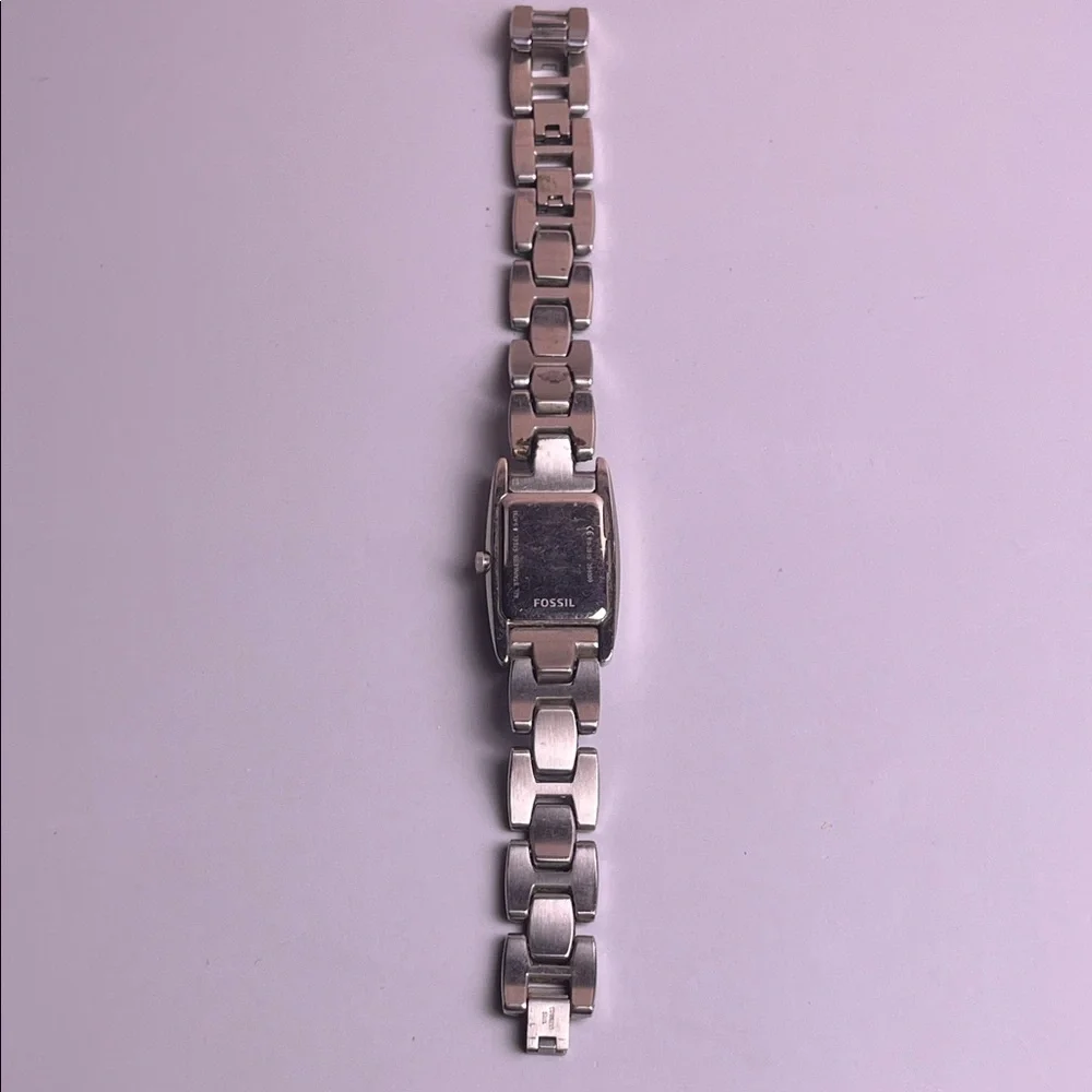 Fossil Women's Silver Link Watch